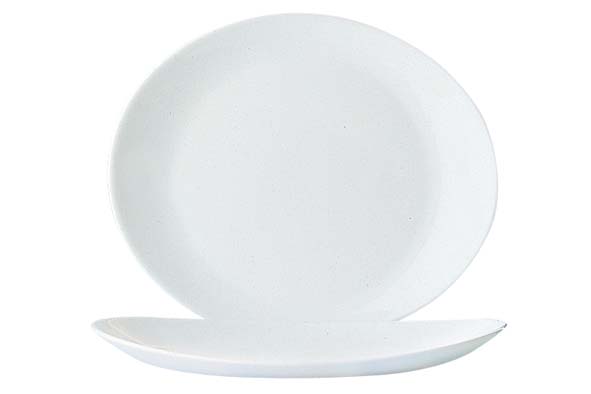 Arcoroc Blanc - Assiette à steak